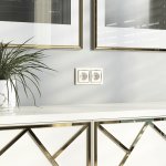 Рамка на 2 поста (слоновая кость/золото) W0021932 Werkel