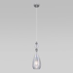 Подвесной светильник со стеклянным плафоном Eurosvet 50202/1 прозрачный Ilario