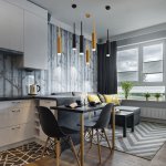 Люстра Eurosvet 50203/1 LED матовое золото Dante