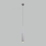 Подвесной светильник Eurosvet 50203/1 LED матовое серебро Dante
