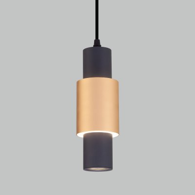 

Подвесной светильник Eurosvet 50204/1 LED черный/матовое золото Bento, 50204/1 LED черный/матовое золото