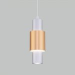 Люстра Eurosvet 50204/1 LED матовое серебро/матовое золото Bento