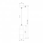 Люстра Eurosvet 50204/1 LED белый/матовое серебро Bento