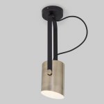 Настенный светильник с поворотным плафоном Eurosvet 20092/1 черный/античная бронза Italio