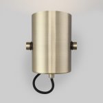 Настенный светильник с поворотным плафоном Eurosvet 20093/1 черный/античная бронза Italio