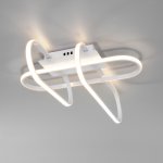 Потолочный светодиодный светильник с пультом управления Eurosvet 90139/3 белый Grafette