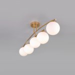 Потолочная люстра с поворотным рожком Eurosvet 30170/5 золото Bronx