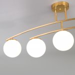 Потолочная люстра с поворотным рожком Eurosvet 30170/5 золото Bronx