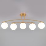 Потолочная люстра с поворотным рожком Eurosvet 30170/5 золото Bronx