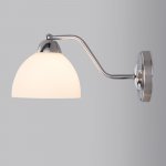 Бра со стеклянным плафоном Eurosvet 30172/1 хром Carissa