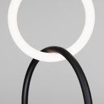 Подвесной светодиодный светильник кольцо Eurosvet 90166/2 черный Rim