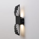 Настенный светодиодный светильник Onda LED MRL LED 1025 чёрный Elektrostandard