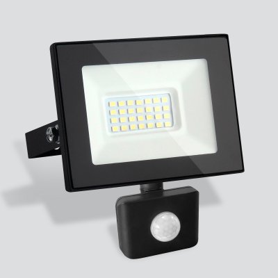

Прожектор Elementary (с датчиком) 027 FL LED 30W 6500K IP44 027 FL LED 30W 6500K IP44 Elektrostandard, 027 FL LED