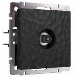 ТВ-розетка оконечная (черный) W1283008 Werkel