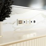 Накладка для розетки HDMI (серебряный) W1296006 Werkel