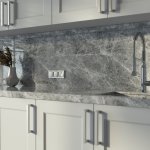 Розетка влагозащ. с зазем. с защит. крышкой и шторками (серебряный) W1271206 Werkel