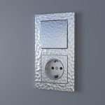 Клавиша для выключателя перекрестного (серебряный) W1219006 Werkel