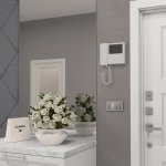 Выключатель одноклавишный с подсветкой (серебряный) W1210106 Werkel