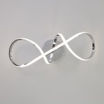 Потолочный светодиодный светильник с пультом управления Eurosvet 90112/1 хром Fold