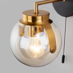 Бра в стиле лофт Eurosvet 70118/1 черный Creek