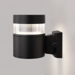 Уличный настенный светодиодный светильник IP54 1530 TECHNO LED  черный Elektrostandard