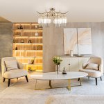 Потолочная люстра с хрусталём 10119/8 золото/прозрачный хрусталь Eurosvet