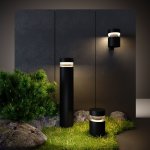 Ландшафтный светодиодный светильник IP54 1532 TECHNO LED черный Elektrostandard