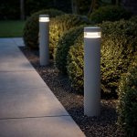 Ландшафтный светодиодный светильник IP54 1532 TECHNO LED серый Elektrostandard