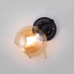 Бра в стиле лофт Eurosvet 70119/1 черный Mateo