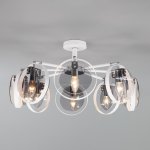 Потолочный светильник в стиле лофт Eurosvet Gallo 70121/8 белый