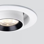 Встраиваемый точечный светодиодный светильник 9917 LED 10W 4200K белый матовый Elektrostandard