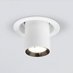 Встраиваемый точечный светодиодный светильник 9917 LED 10W 4200K белый матовый Elektrostandard
