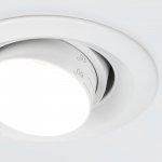 Встраиваемый светодиодный светильник с регулировкой угла освещения 9919 LED 10W 4200K белый Elektrostandard