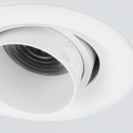 Встраиваемый светодиодный светильник с регулировкой угла освещения 9919 LED 10W 4200K белый Elektrostandard