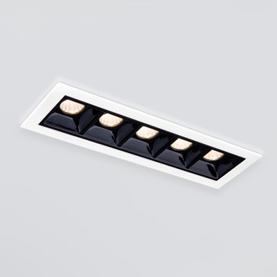 

Встраиваемый точечный светодиодный светильник 9921 LED 10W 4200K белый/черный Elektrostandard, 9921 LED