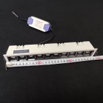 Встраиваемый точечный светодиодный светильник 9922 LED 20W 4200K белый/черный Elektrostandard