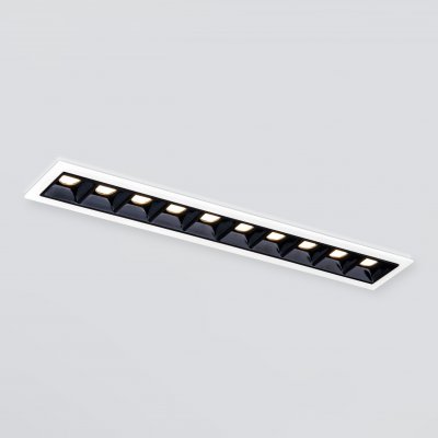 

Встраиваемый точечный светодиодный светильник 9922 LED 20W 4200K белый/черный Elektrostandard, 9922 LED