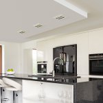 Встраиваемый точечный светодиодный светильник 9923 LED 20W 4200K белый/черный Elektrostandard