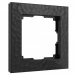 Рамка на 1 пост (черный) W0012408 Werkel