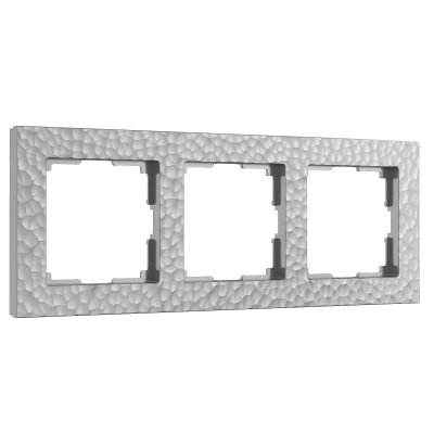 

Рамка на 3 поста (серебряный) W0032406 Werkel, W0032406