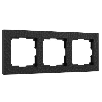 

Рамка на 3 поста (черный) W0032408 Werkel, W0032408