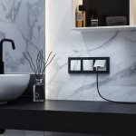 Рамка на 3 поста (черный) W0032408 Werkel