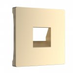 Накладка для телефонной розетки RJ-11 (шампань) W1192011 Werkel