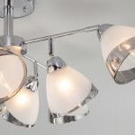 Потолочный светильник Eurosvet 30126/8 хром Paola