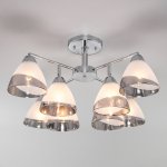 Потолочный светильник Eurosvet 30126/8 хром Paola