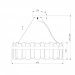 Люстра Bogates 333/10 Conte