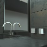 Выключатель одноклавишный Gallant (серебряный) W5010006 Werkel