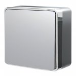 Выключатель одноклавишный Gallant (серебряный) W5010006 Werkel