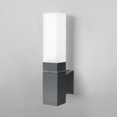 

Уличный настенный светодиодный светильник Серый IP54 1534 TECHNO LED Elektrostandard, 1534 TECHNO LED серый