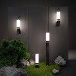 Уличный ландшафтный светодиодный светильник Чёрный IP54 1537 TECHNO LED Elektrostandard